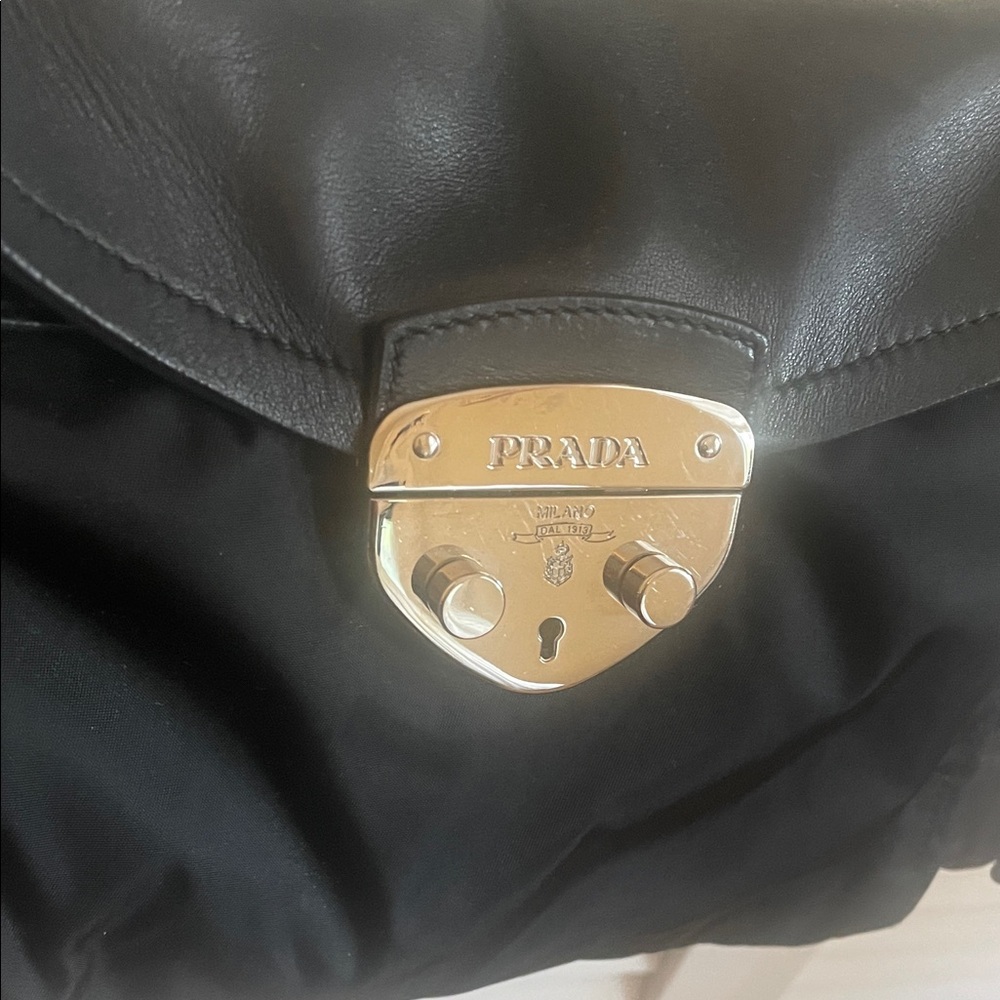 Prada Tessito Authentic shoulder bag Black - Picture 2 of 7